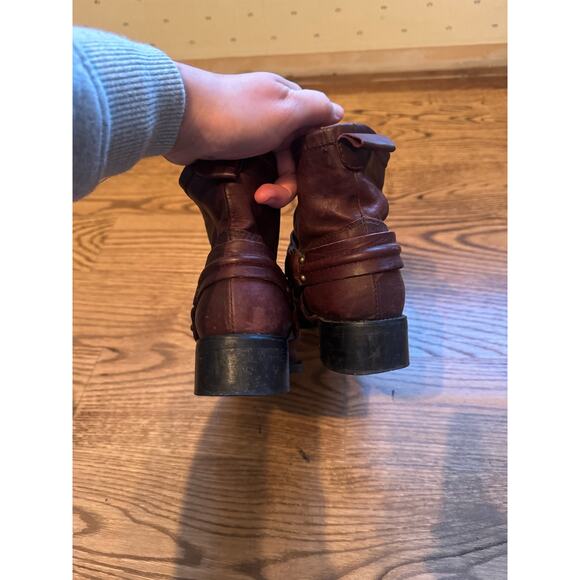 STEVEN Burgundy Booties Size 6.5 - Picture 7 of 7